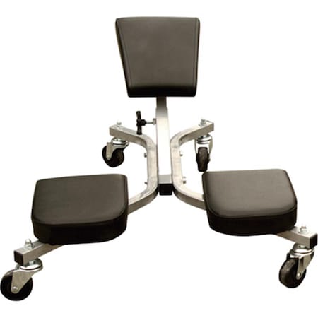 Keysco Tools Knee Saver Rolling Work Seat - 300 Lbs Capacity, Model No. 78033 44128